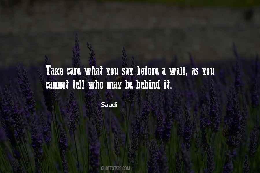 Quotes About Saadi #875293