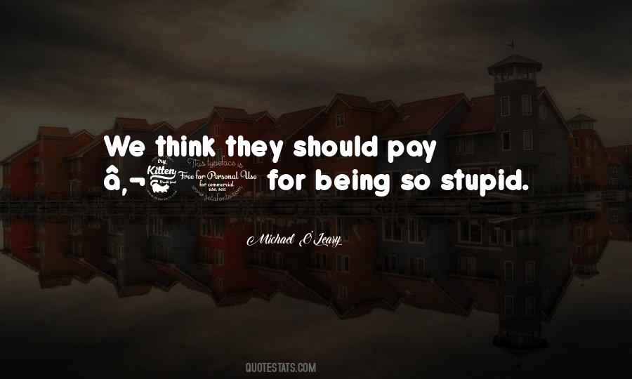 Stupid O'clock Quotes #52339