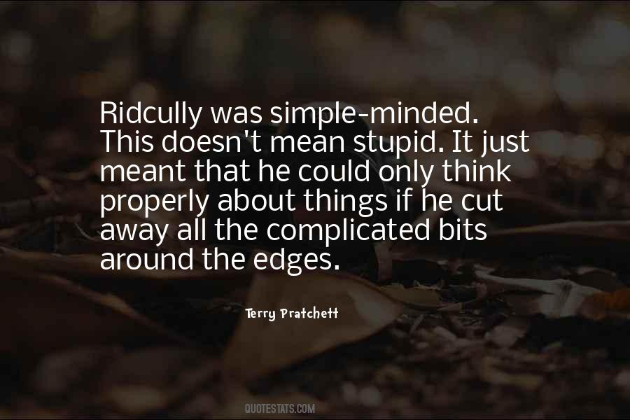 Stupid Simple Quotes #1704055