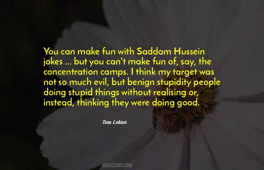 Stupidity Fun Quotes #1135722