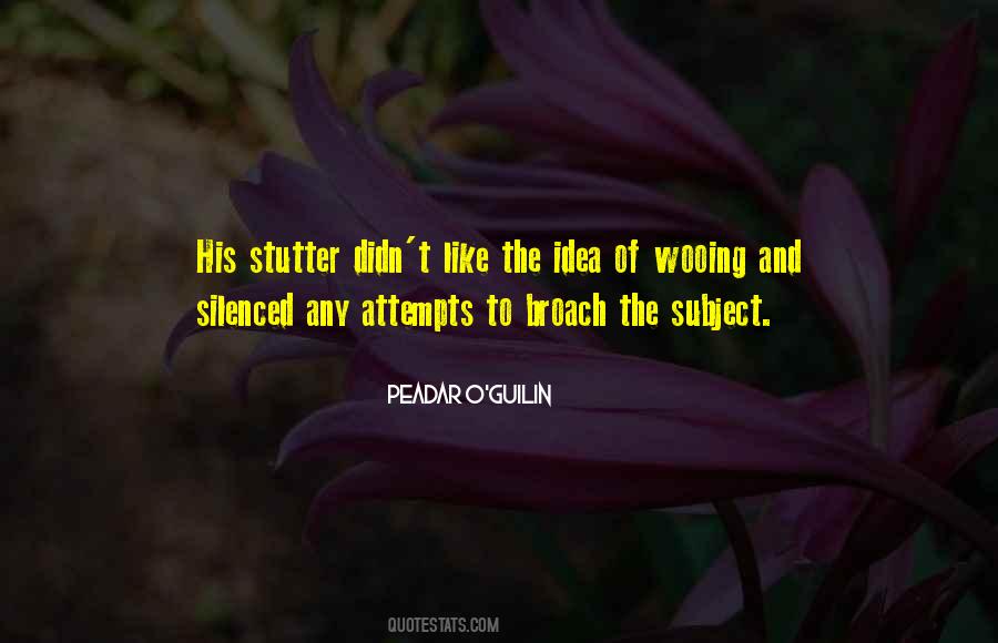 Stutter Quotes #948000