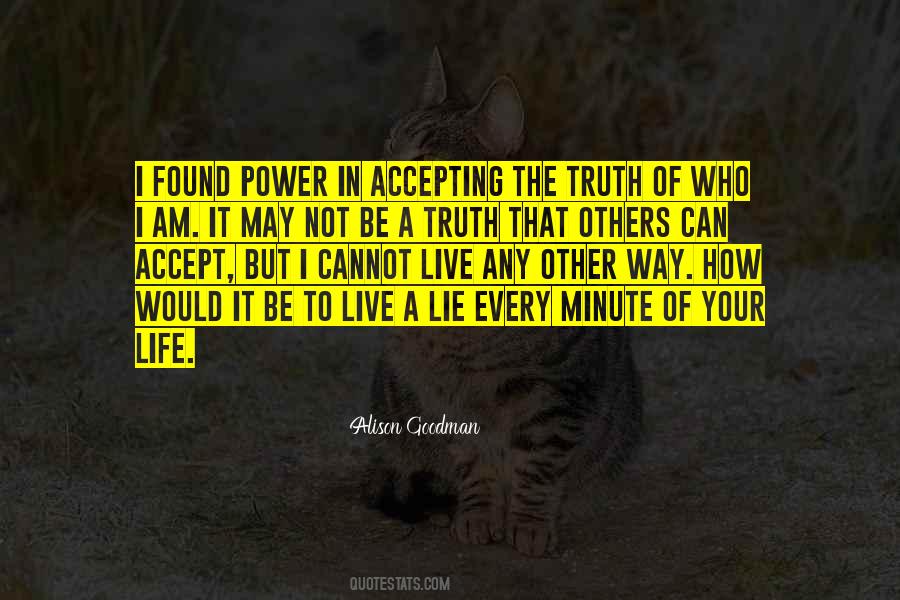 Quotes About Accepting The Truth #1805328