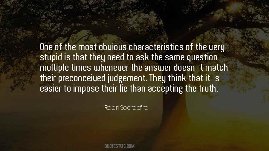 Quotes About Accepting Truth #220688