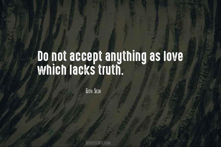 Quotes About Accepting Truth #341210