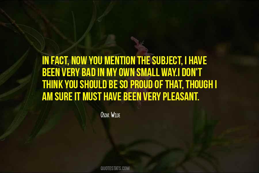 Subject Quotes #1773824