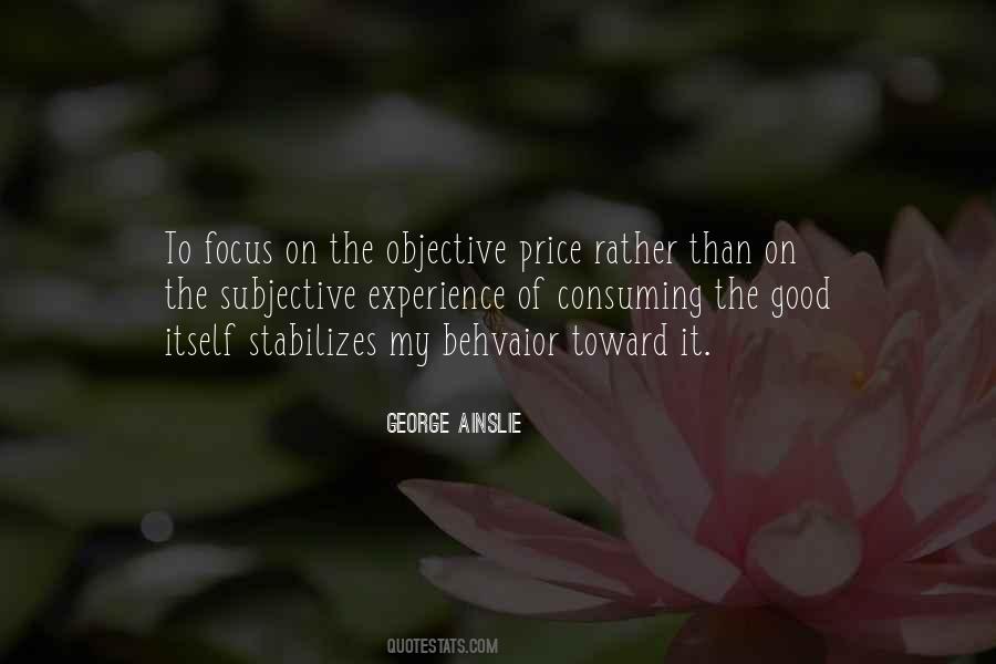 Subjective Objective Quotes #56197