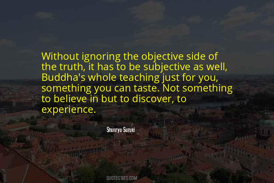 Subjective Objective Quotes #771184