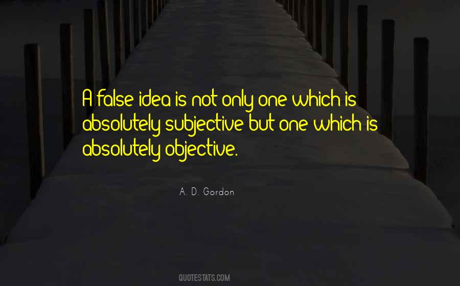 Subjective Vs Objective Quotes #180559