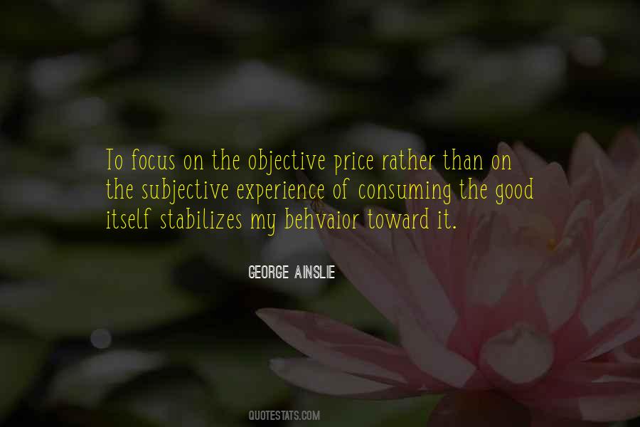 Subjective Vs Objective Quotes #56197