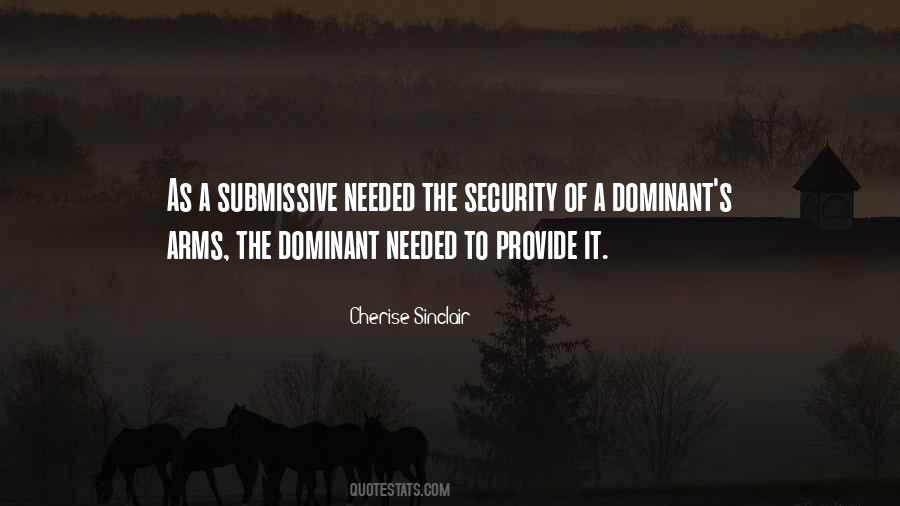 Submissive And Dominant Quotes #1355202