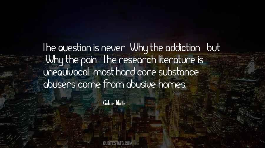 Substance Addiction Quotes #250067