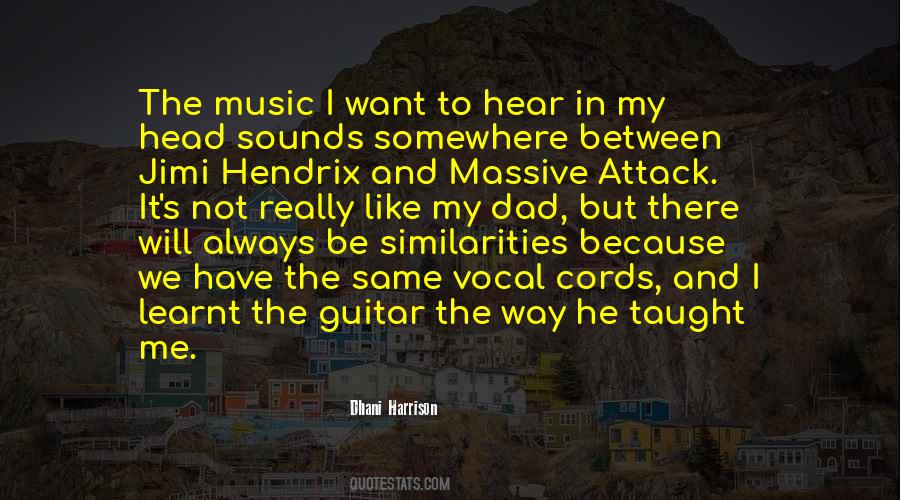 Quotes About Jimi Hendrix #53629