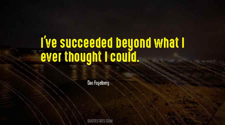 Succeeded Quotes #1407506