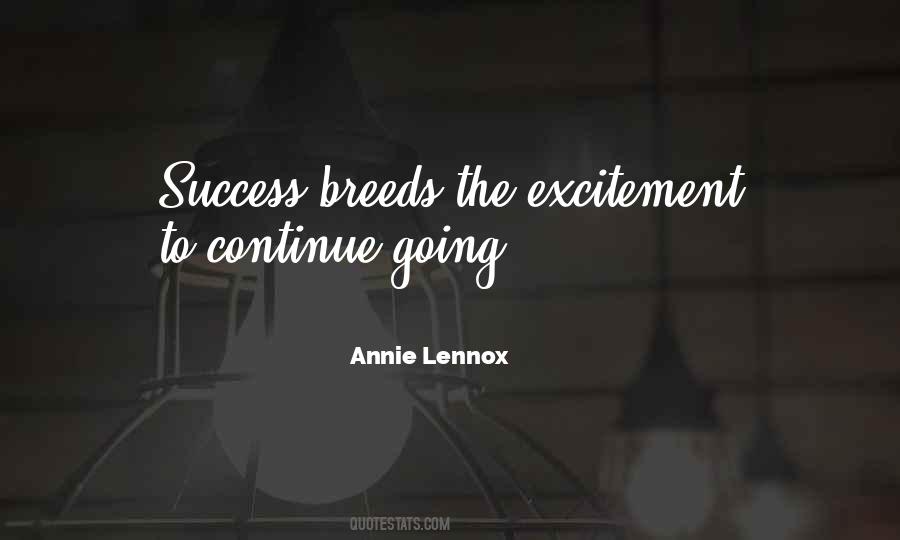 Success Breeds Quotes #1595126