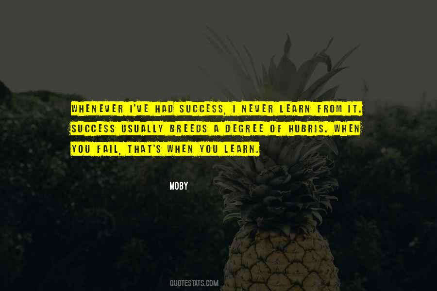 Success Breeds Quotes #1875797