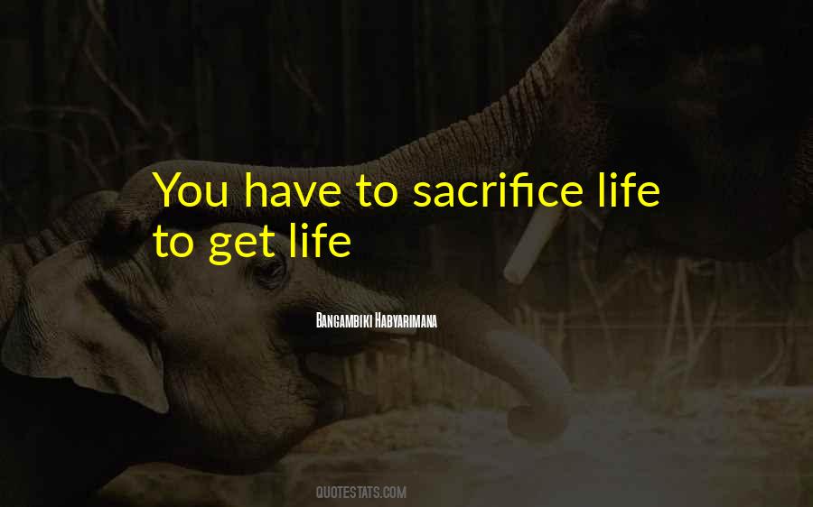 Success Comes Sacrifice Quotes #443785