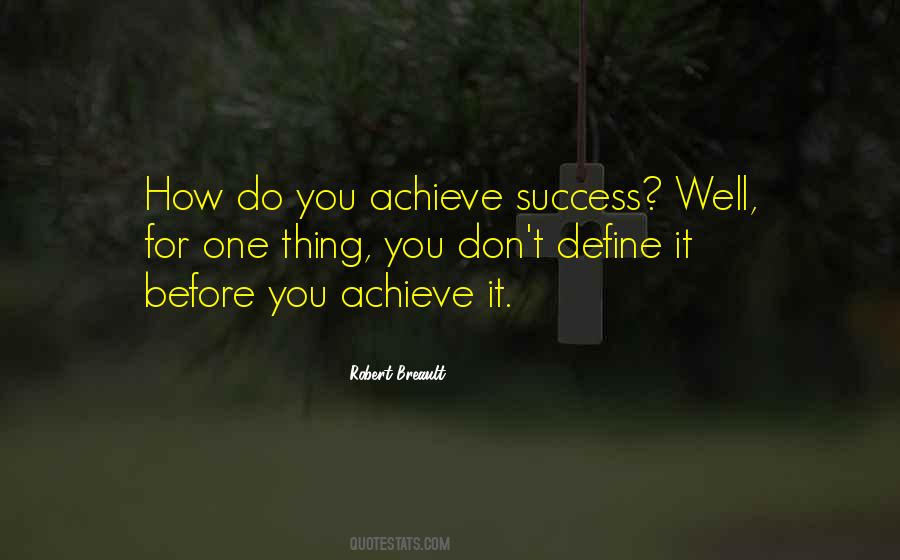 Success Define Quotes #1639633