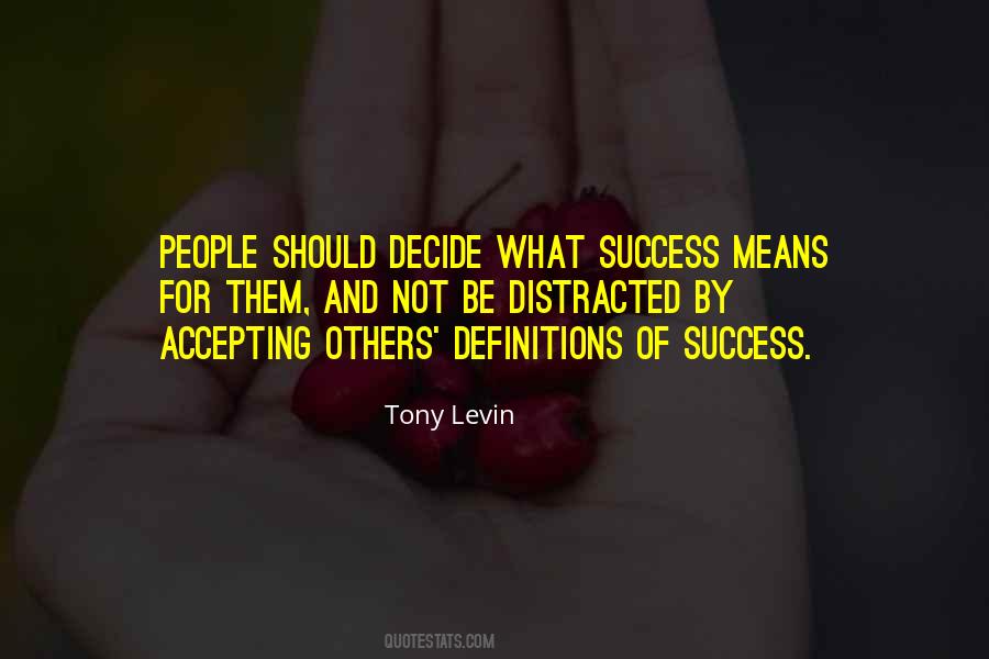 Success Definitions Quotes #1670171