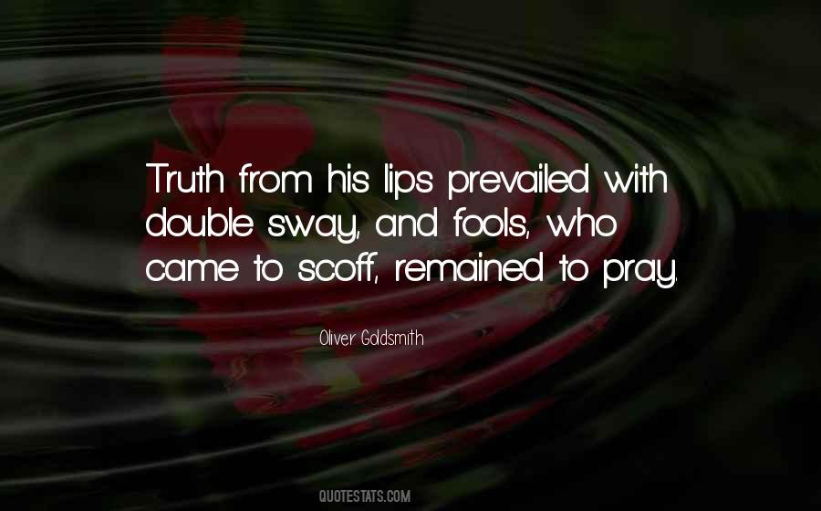 Quotes About Oliver Goldsmith #241973