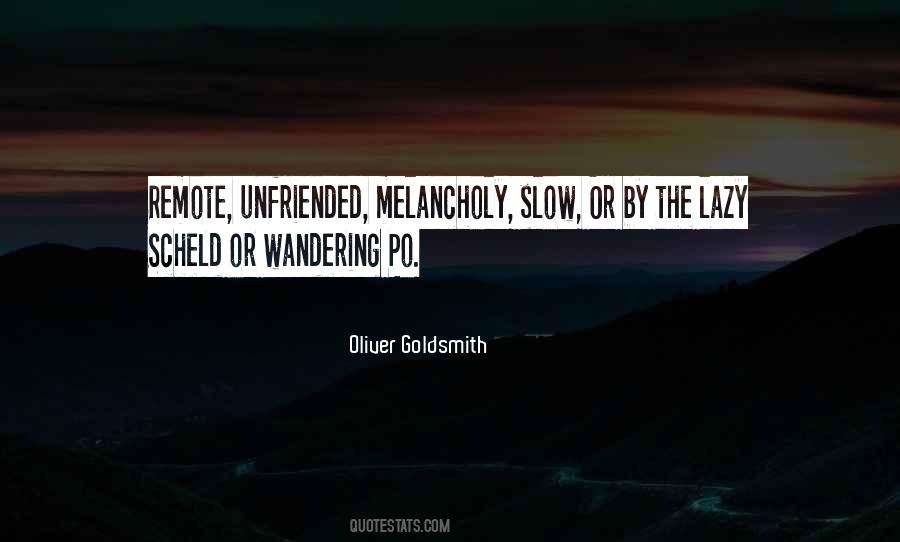 Quotes About Oliver Goldsmith #404313