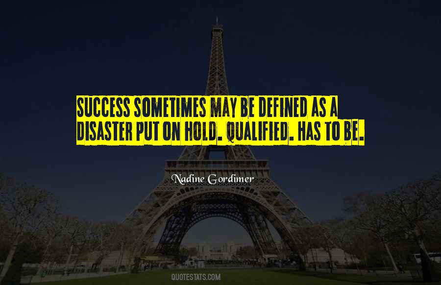 Success Is Defined By Quotes #1260985