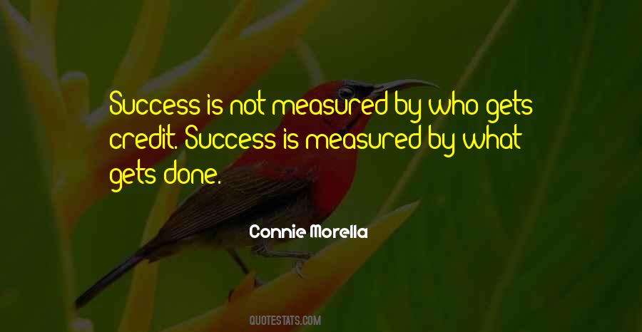 Success Is Measured By Quotes #1142881