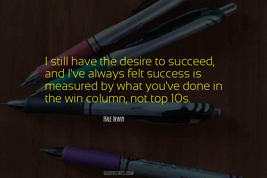 Success Is Measured By Quotes #124099