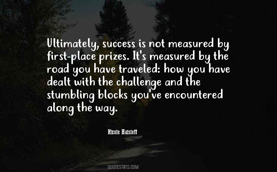 Success Is Measured By Quotes #762720