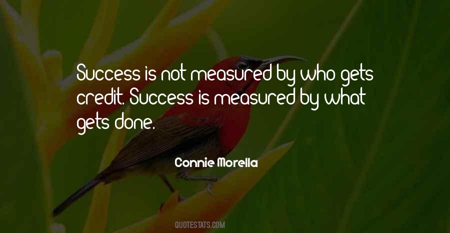 Success Is Measured Quotes #1142881