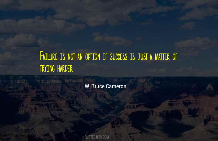 Success Is My Only Option Failure's Not Quotes #589538