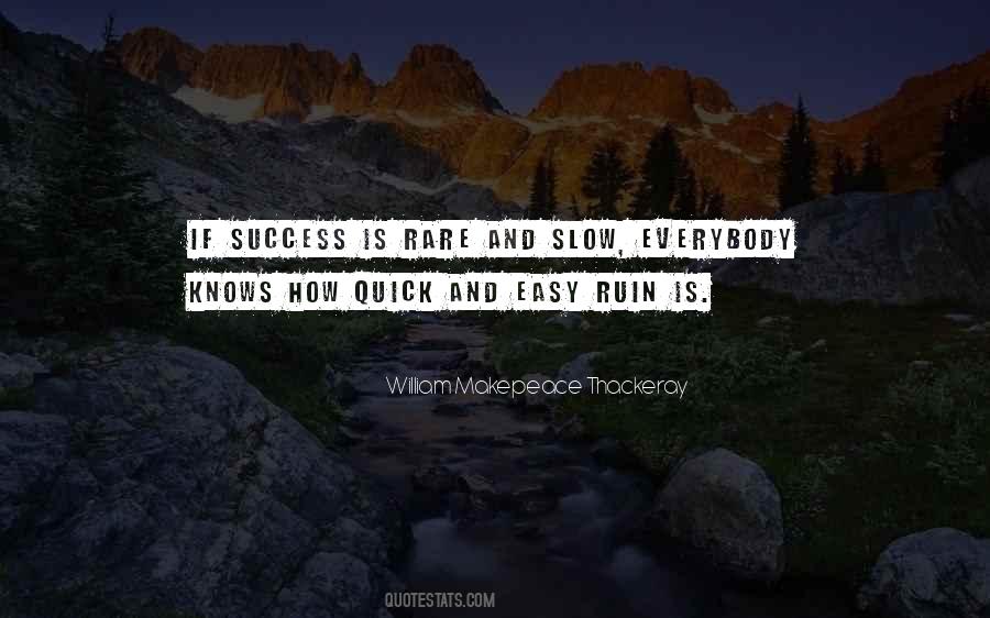 Success Is Not Easy Quotes #316186