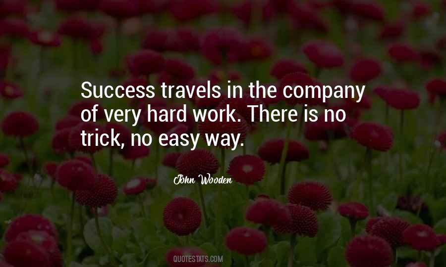 Success Is Not Easy Quotes #870056