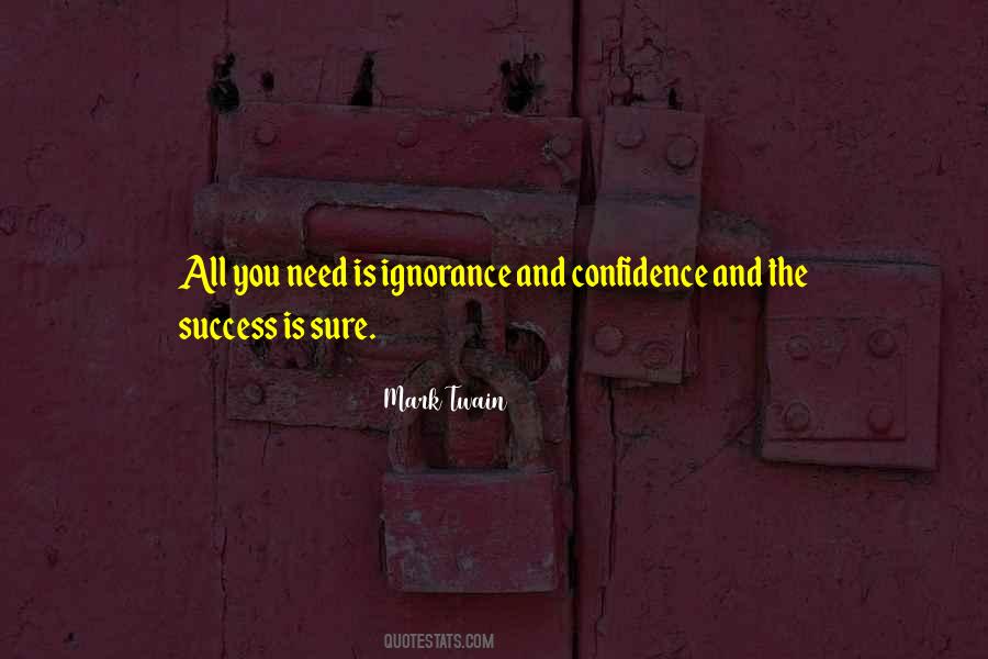 Success Is Sure Quotes #1380290