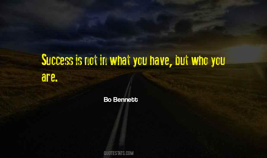 Success Is You Quotes #26023