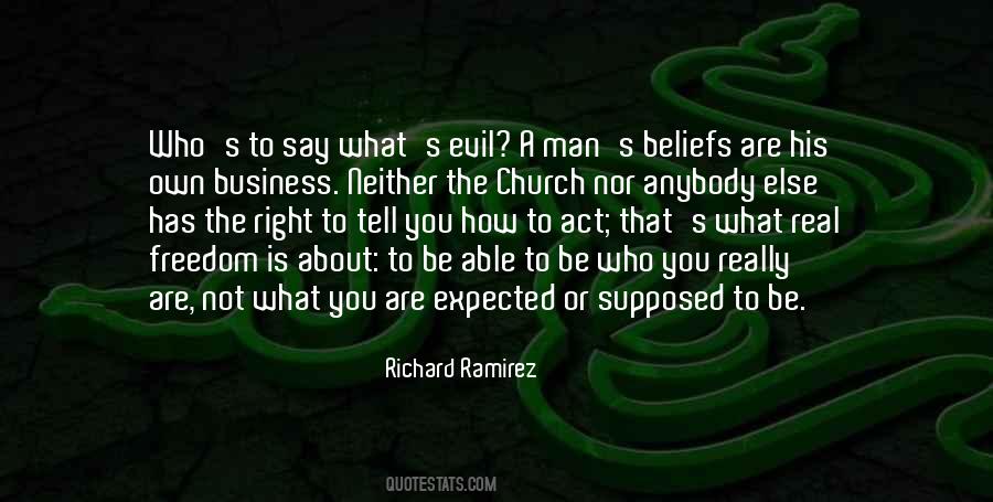 Quotes About Richard Ramirez #1623831