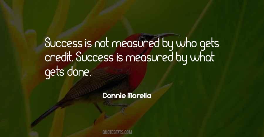 Success Measured Quotes #1142881