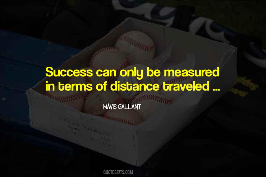 Success Measured Quotes #354406