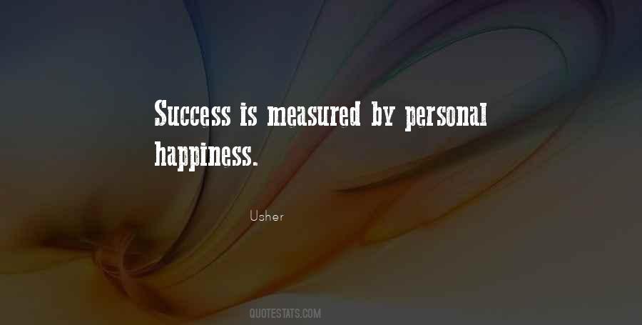 Success Measured Quotes #487605
