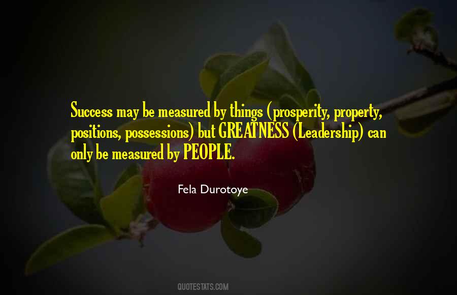 Success Measured Quotes #964412