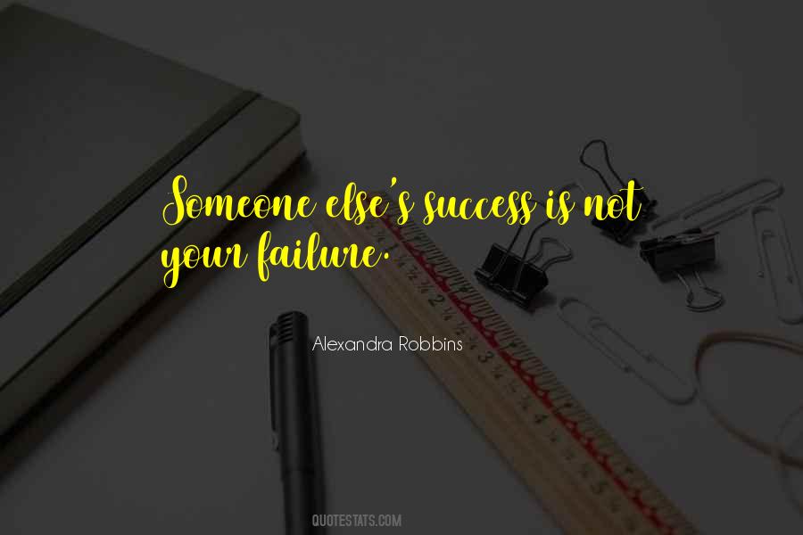 Success Not Failure Quotes #166733