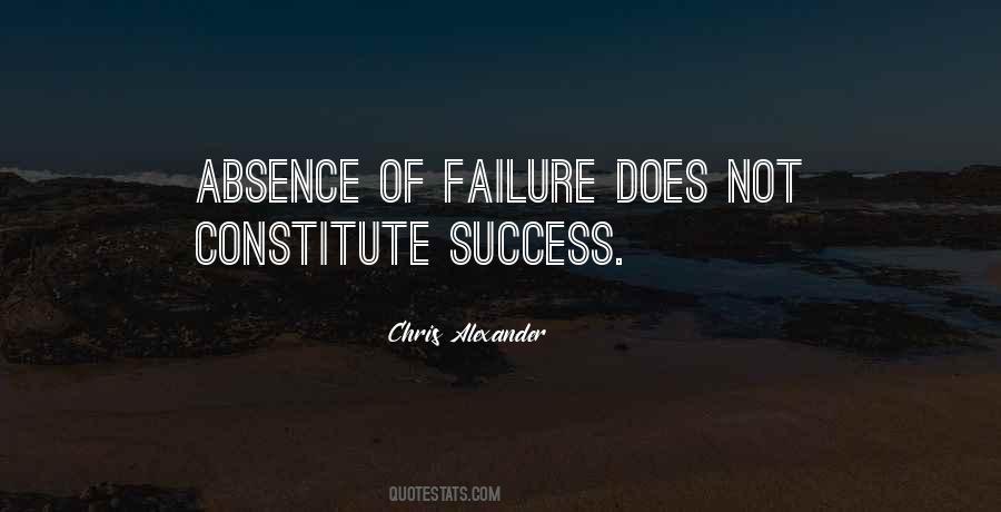 Success Not Failure Quotes #256218