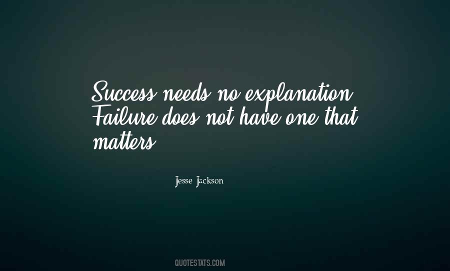 Success Not Failure Quotes #359420