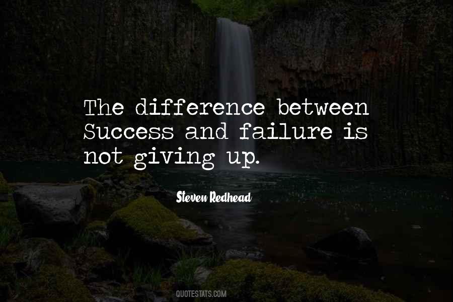Success Not Failure Quotes #38976