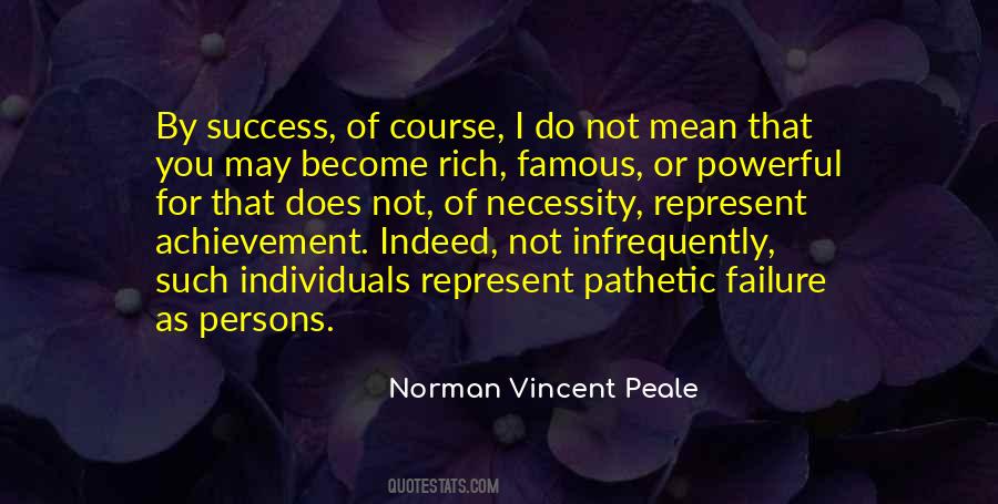 Success Not Failure Quotes #470787