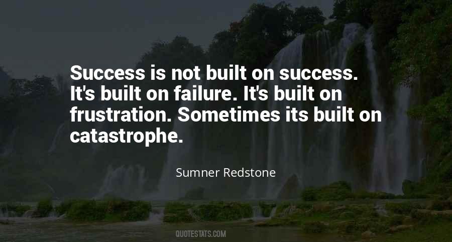 Success Not Failure Quotes #500932