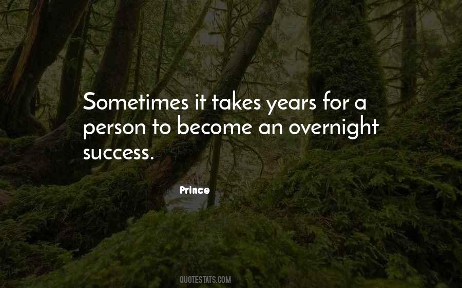 Success Overnight Quotes #1056919