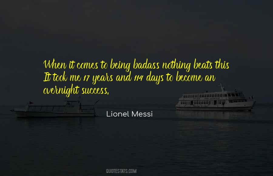 Success Overnight Quotes #1751634