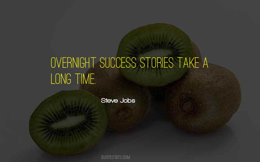 Success Overnight Quotes #280812