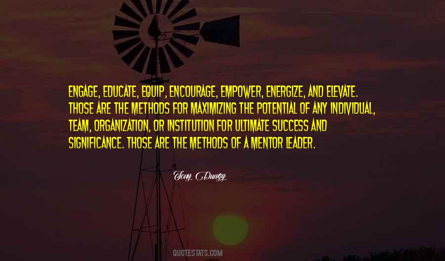 Success To Significance Quotes #1567304