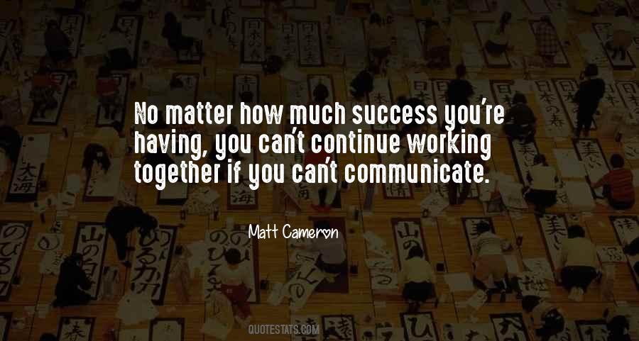 Success Together Quotes #161344
